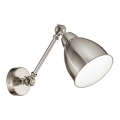 Ideal Lux - Væglampe NEWTON 1xE27/42W/230V blank krom