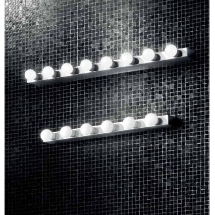 Ideal Lux - Væglampe PRIVE 6xE14/40W/230V skinnende krom