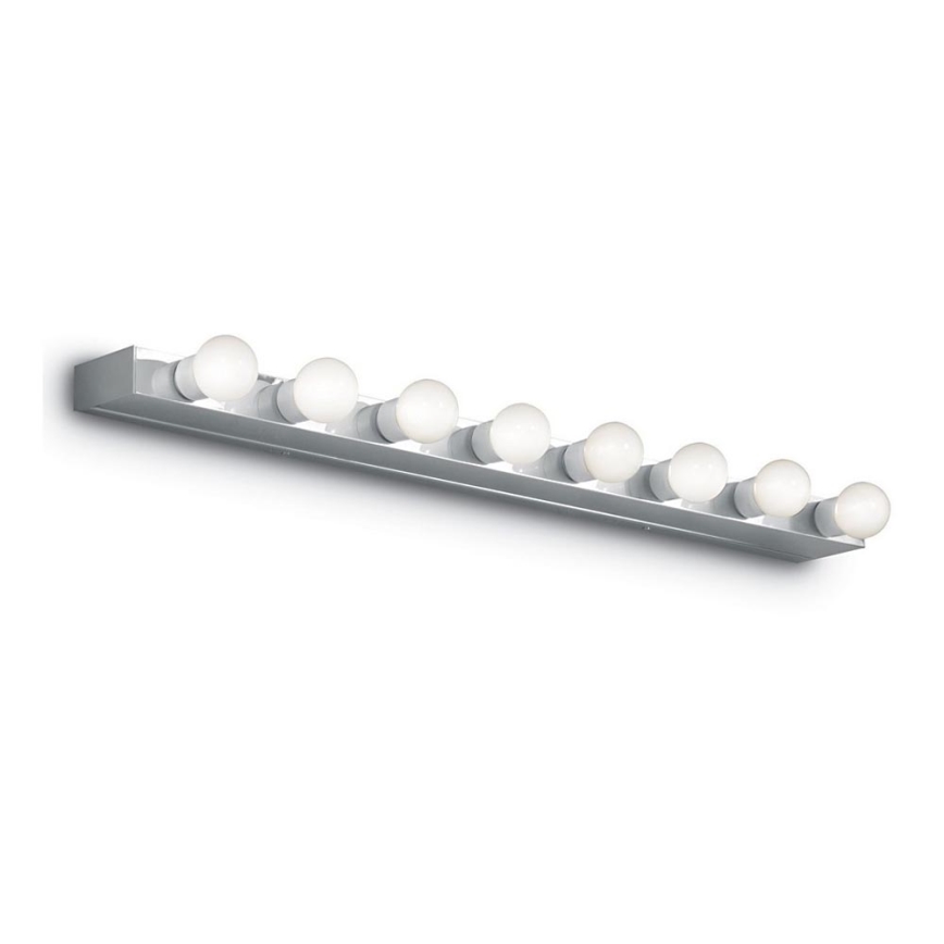 Ideal Lux - Væglampe PRIVE 8xE14/40W/230V skinnende krom
