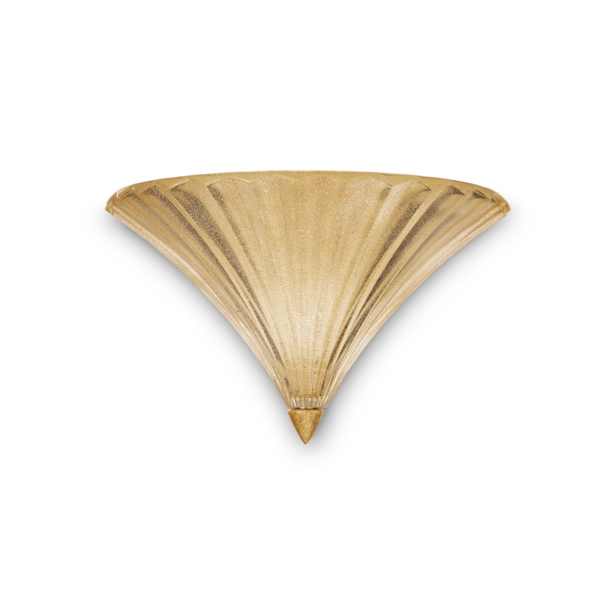 Ideal Lux - Væglampe SANTA 1xE14/40W/230V guld