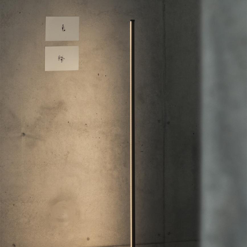 Ideal Lux - YOKO dæmpbar LED-gulvlampe LED/16W/230V CRI 90 sort