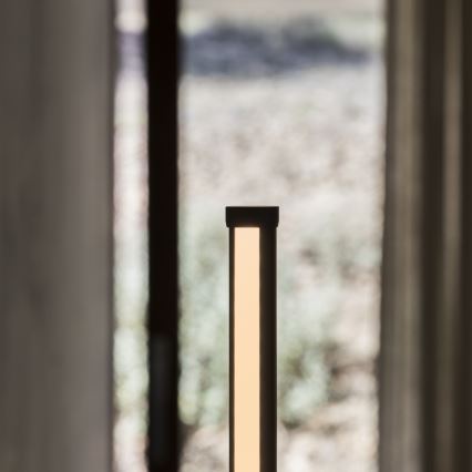 Ideal Lux - YOKO dæmpbar LED-gulvlampe LED/16W/230V CRI 90 sort