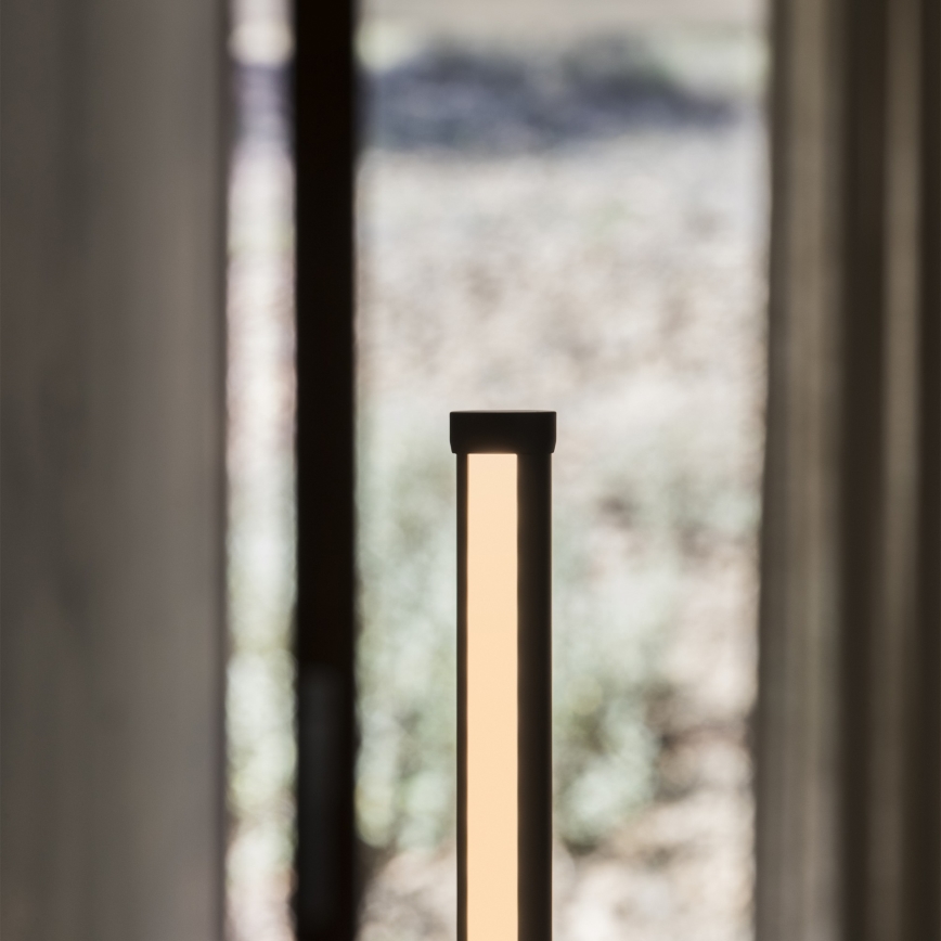 Ideal Lux - YOKO dæmpbar LED-gulvlampe LED/16W/230V CRI 90 sort