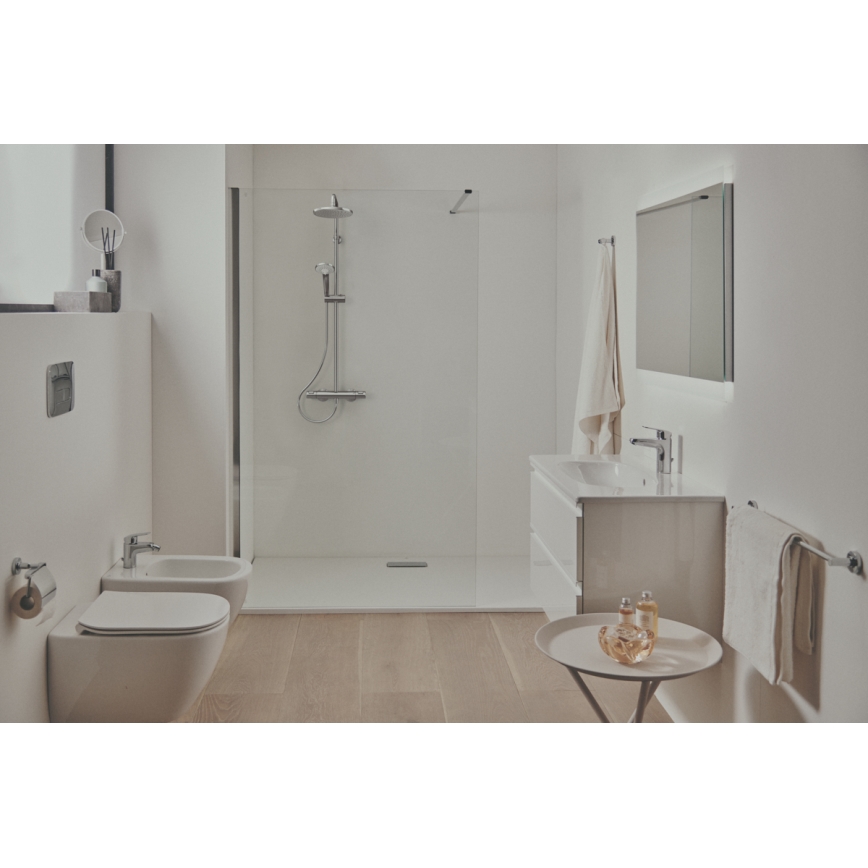 Ideal Standard A7208AA - Brusesæt med termostatisk armatur CERATHERM T25, blank krom