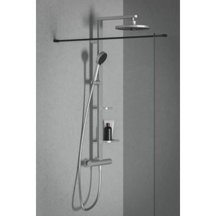 Ideal Standard BD583SI - Brusesæt med termostatbatteri CERATHERM ALU+ i mat krom