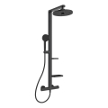 Ideal Standard BD583XG - Brusesæt med CERATHERM ALU+ blandingsbatteri, mat sort