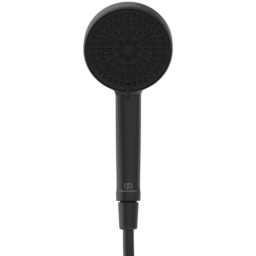 Ideal Standard BD584XG - Brusesæt med CERAFLOW ALU+ blandingsbatteri i mat sort