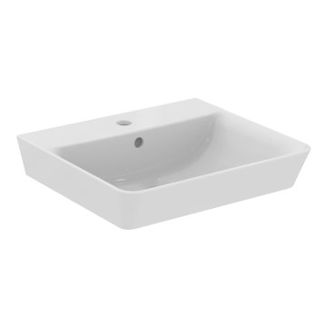 Ideal Standard E030101 - Væghængt håndvask CONNECT AIR 50x45 cm keramik/hvid