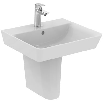 Ideal Standard E030101 - Væghængt håndvask CONNECT AIR 50x45 cm keramik/hvid