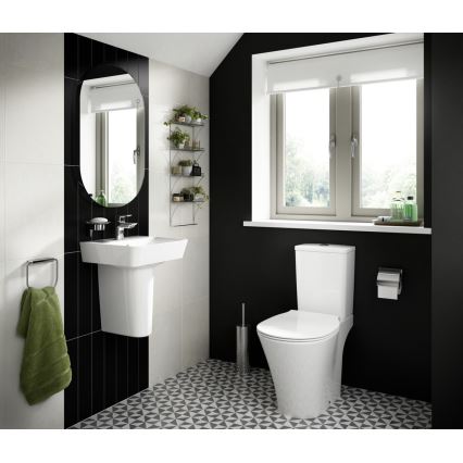 Ideal Standard E030701 - Vægmonteret håndvask CONNECT AIR 40x35 cm keramik/hvid