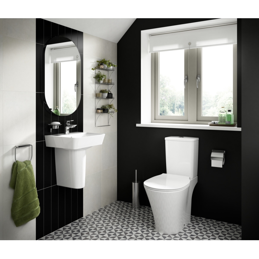 Ideal Standard E030701 - Vægmonteret håndvask CONNECT AIR 40x35 cm keramik/hvid