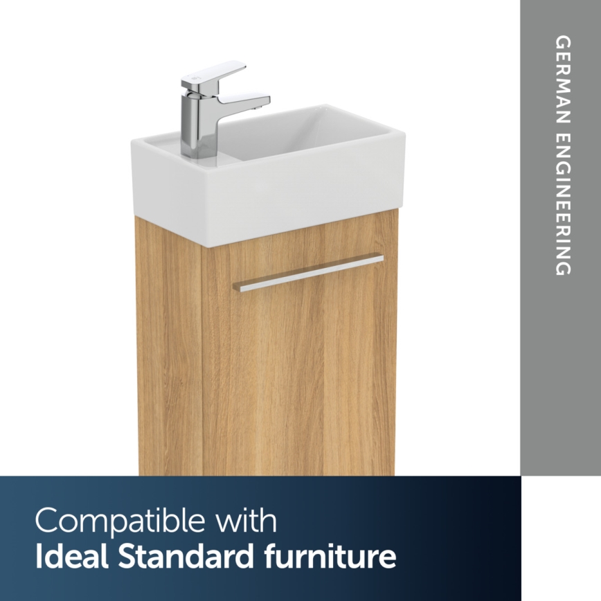 Ideal Standard E211301 - Væghængt håndvask I.LIFE S 37x21 cm keramisk/hvid