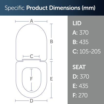 Ideal Standard E772401 - SoftClose CONNECT toiletsæde, hvid