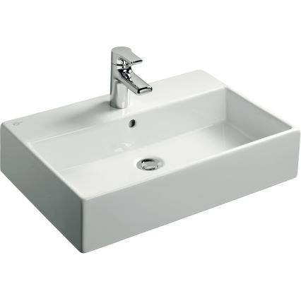 Ideal Standard K078101 - Bordmonteret håndvask STRADA 60x42 cm keramik/hvid