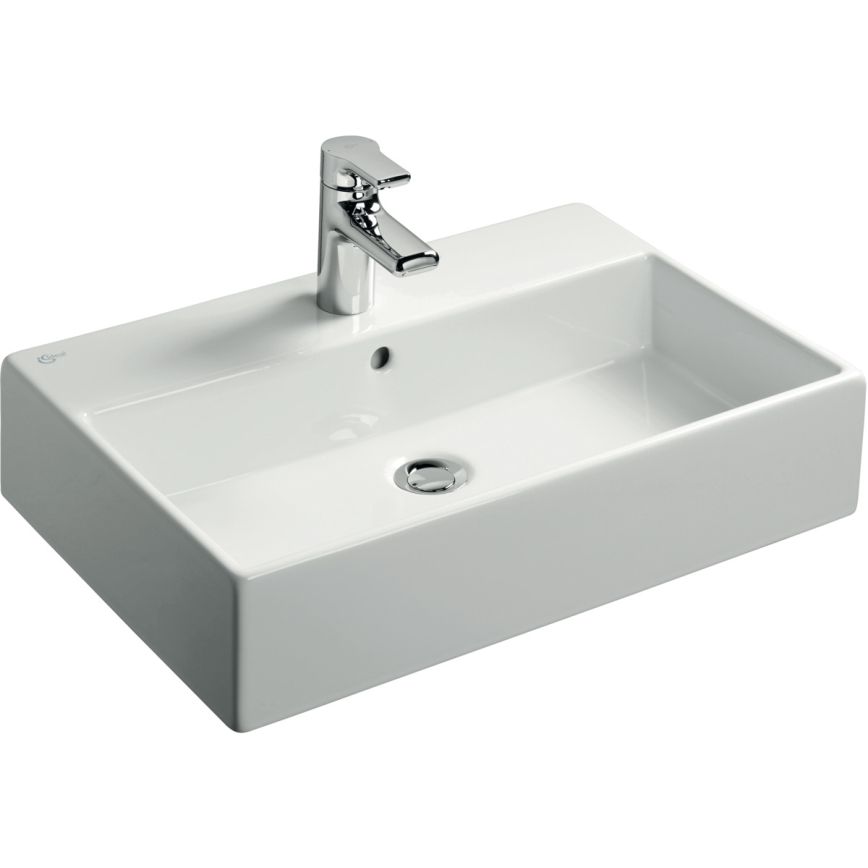 Ideal Standard K078101 - Bordmonteret håndvask STRADA 60x42 cm keramik/hvid