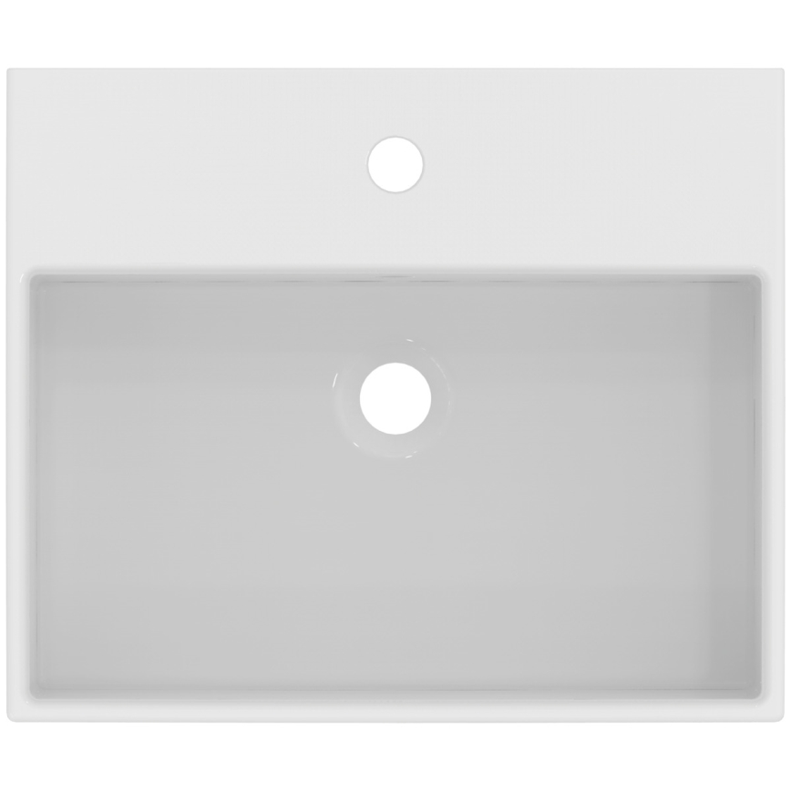 Ideal Standard K081601 - STRADA håndvask til bordplade 50x42 cm keramik/hvid