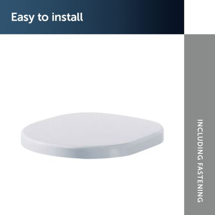 Ideal Standard K706101 - Toiletsæde TONIC med SoftClose, hvid