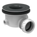 Ideal Standard K936367 - Sifon til brusekar 9 cm sort/hvid