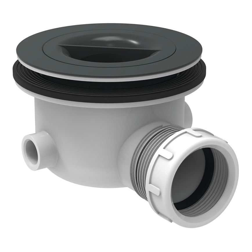 Ideal Standard K936367 - Sifon til brusekar 9 cm sort/hvid