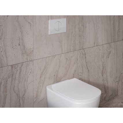 Ideal Standard T007901 - Væghængt toilet TESI keramik/hvid
