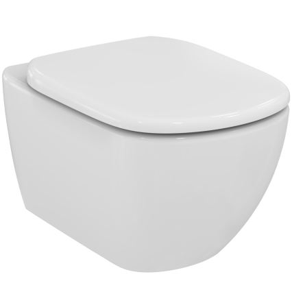 Ideal Standard T007901 - Væghængt toilet TESI keramik/hvid