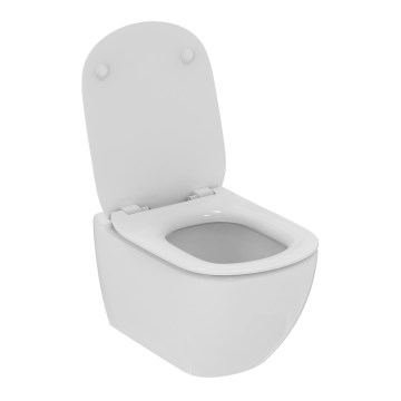Ideal Standard T354601 - TESI vægtoilet med SoftClose-sæde, keramik/hvid