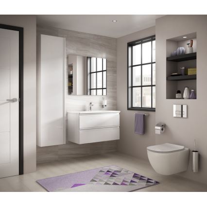 Ideal Standard T354601 - TESI vægtoilet med SoftClose-sæde, keramik/hvid