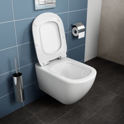 Ideal Standard T354601 - TESI vægtoilet med SoftClose-sæde, keramik/hvid