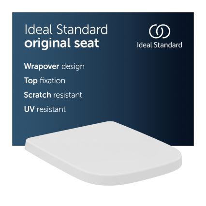 Ideal Standard T453001 - Toiletsæde I.LIFE A hvid