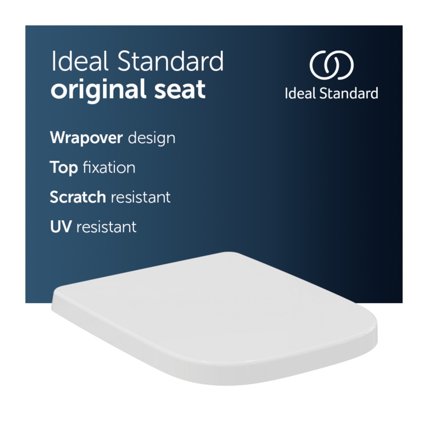 Ideal Standard T453001 - Toiletsæde I.LIFE A hvid