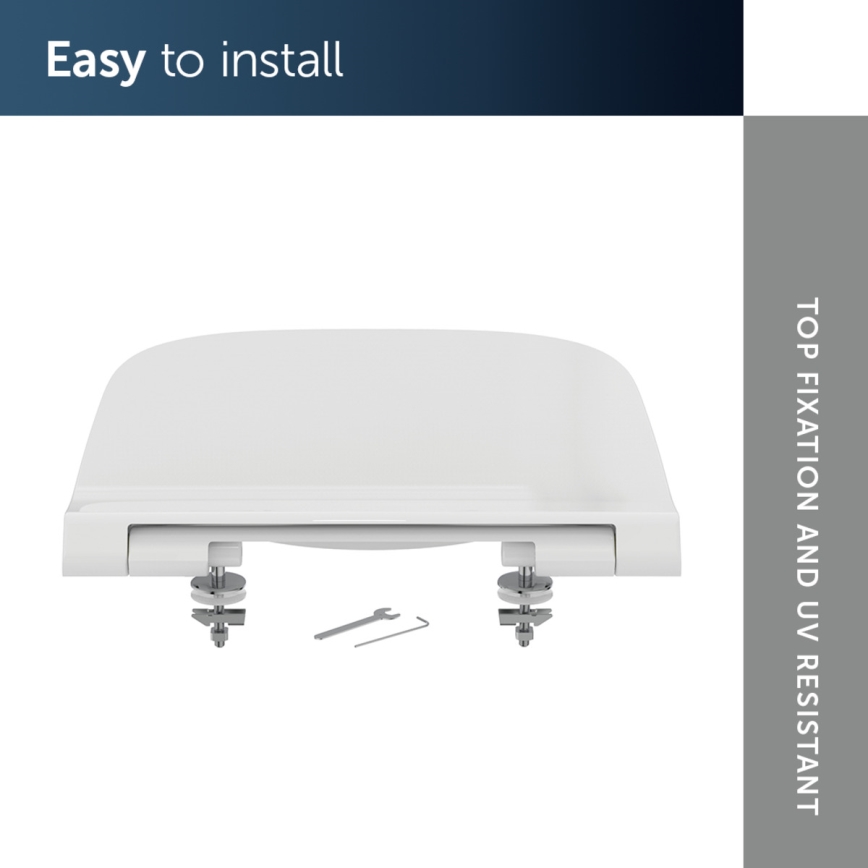 Ideal Standard T453001 - Toiletsæde I.LIFE A hvid