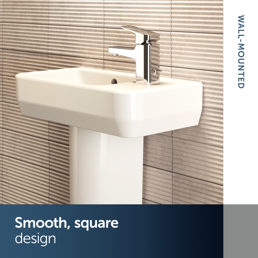 Ideal Standard T458601 - Væghængt håndvask I.LIFE S 45x25 cm keramik/hvid