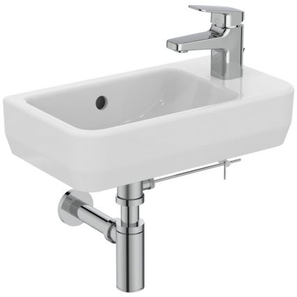 Ideal Standard T458601 - Væghængt håndvask I.LIFE S 45x25 cm keramik/hvid