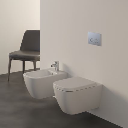 Ideal Standard T461401 - Væghængt toilet uden skyllekant I.LIFE B keramik/hvid