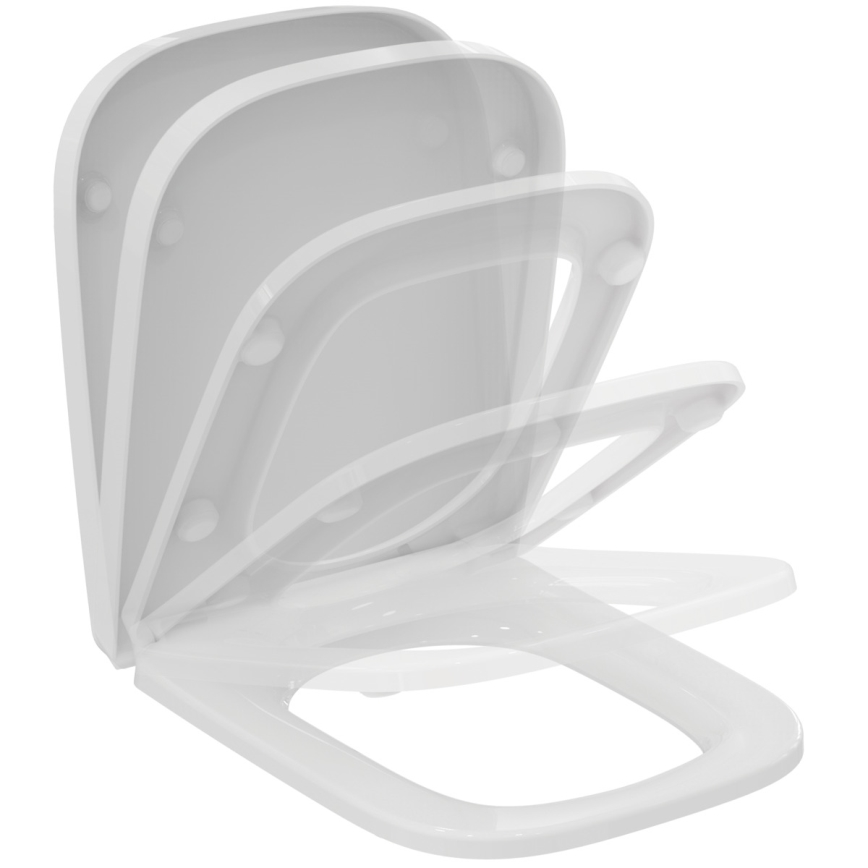 Ideal Standard T468301 - SoftClose-toiletsæde I.LIFE B, hvid