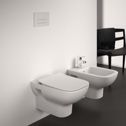 Ideal Standard T471701 - Væghængt toilet Rimless I.LIFE A keramik/hvid