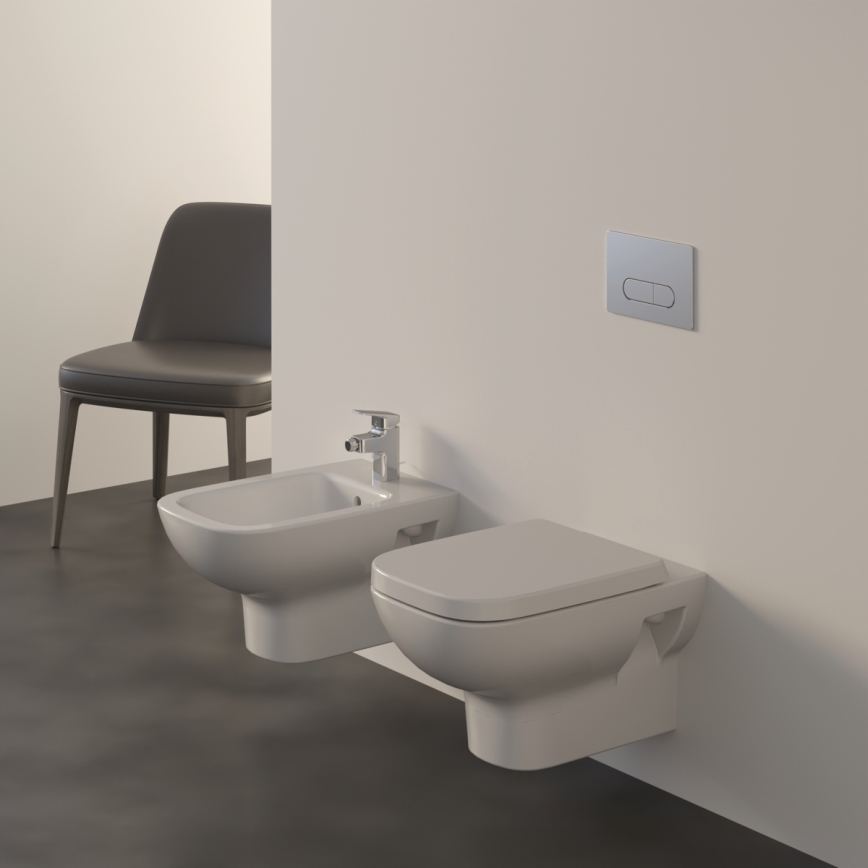 Ideal Standard T471701 - Væghængt toilet Rimless I.LIFE A keramik/hvid