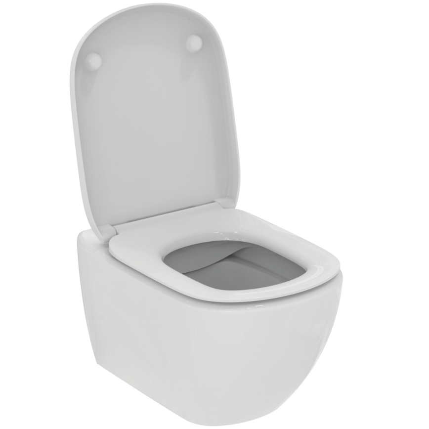 Ideal Standard T493201 - Væghængt Rimless-toilet TESI keramik/hvid