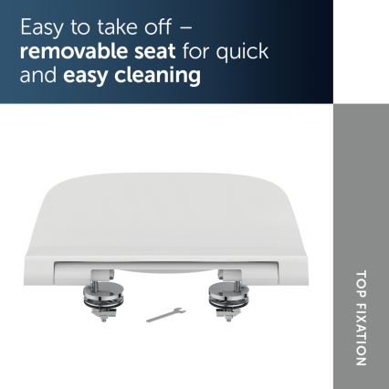 Ideal Standard T500301 - Toiletsæde SoftClose I.LIFE B, hvid