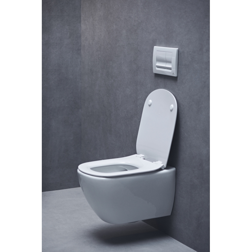 Ideal Standard T552201 - Toiletbræt SoftClose TESI hvid
