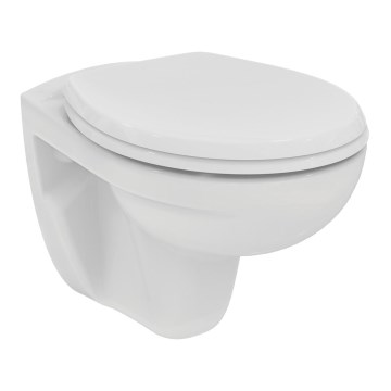 Ideal Standard V390601 - Væghængt toilet EUROVIT keramik/hvid
