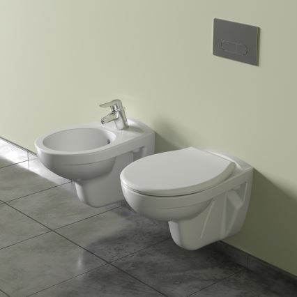 Ideal Standard V390601 - Væghængt toilet EUROVIT keramik/hvid
