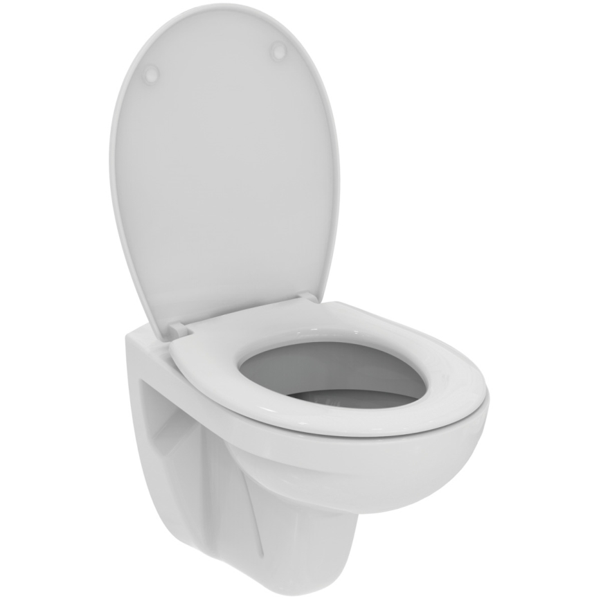 Ideal Standard V390601 - Væghængt toilet EUROVIT keramik/hvid