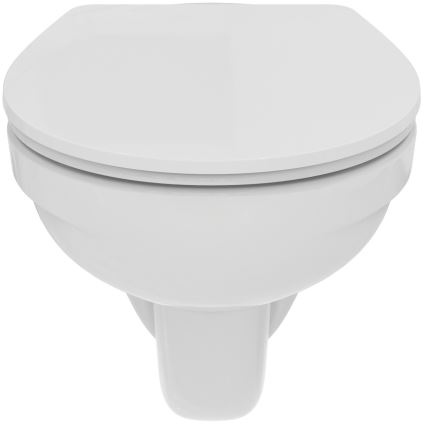 Ideal Standard V390601 - Væghængt toilet EUROVIT keramik/hvid