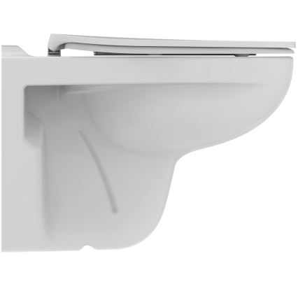 Ideal Standard V390601 - Væghængt toilet EUROVIT keramik/hvid