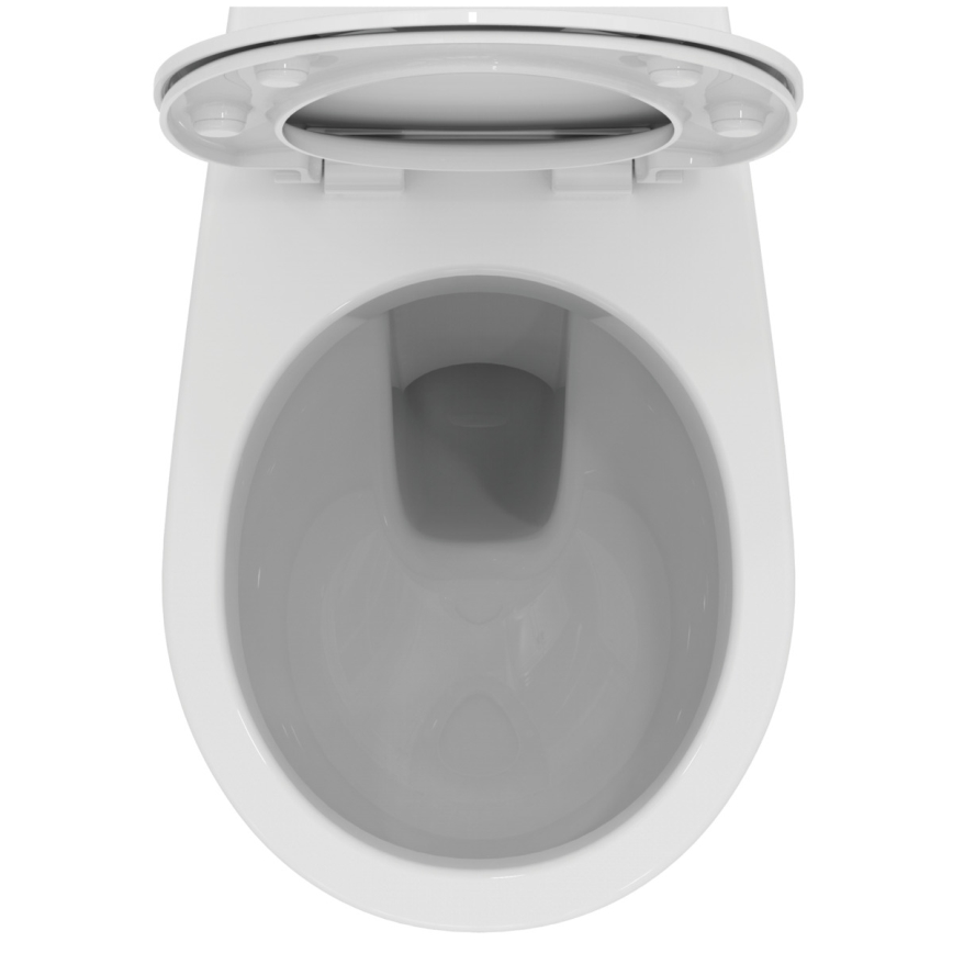 Ideal Standard V390601 - Væghængt toilet EUROVIT keramik/hvid