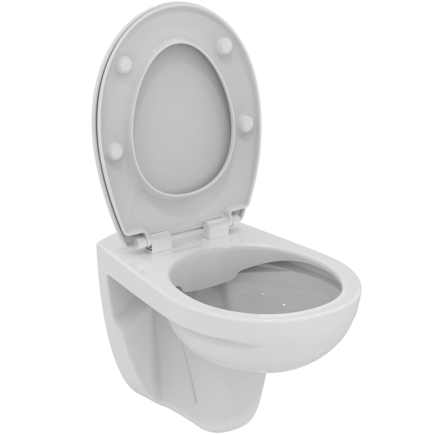 Ideal Standard V390601 - Væghængt toilet EUROVIT keramik/hvid
