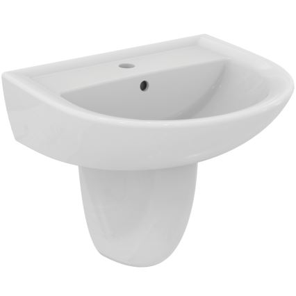Ideal Standard W332601 - Væghængt håndvask EUROVIT 55x46 cm keramik/hvid
