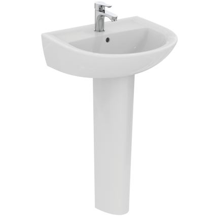 Ideal Standard W332601 - Væghængt håndvask EUROVIT 55x46 cm keramik/hvid