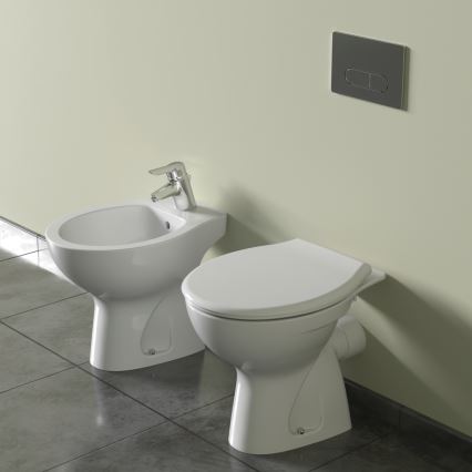 Ideal Standard W333101 - Gulvstående toilet EUROVIT keramik/hvid